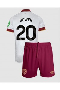 West Ham United Jarrod Bowen #20 Babytruitje 3e tenue Kind 2024-25 Korte Mouw (+ Korte broeken)